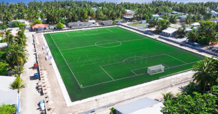 Mahloof Announces Completion of Alifushi Turf Ground