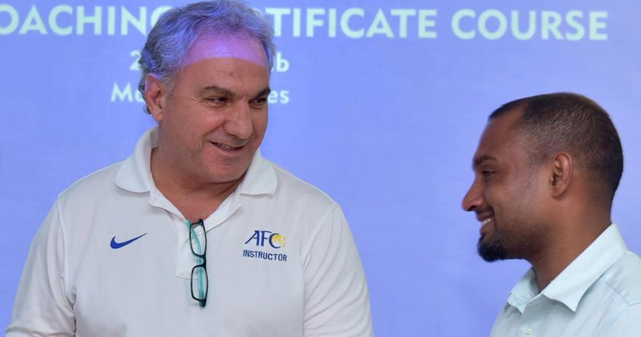 AFC Instructor Nihad Souqar Arrives In Maldives