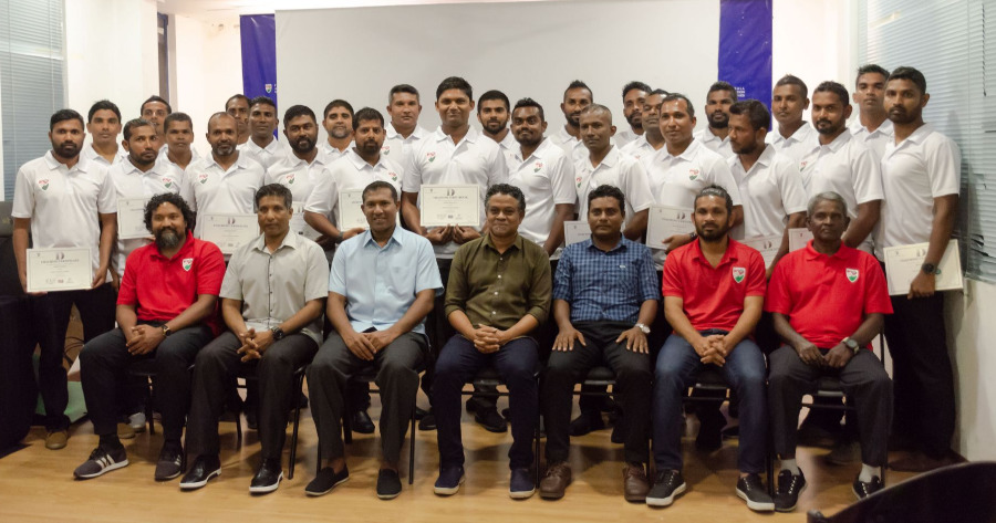 Ceremony held to mark the closing of D-License course for DSC