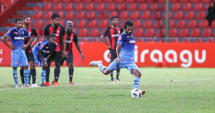 Sentey Penalty Gives New Radiant Narrow Win Over Nilandhoo