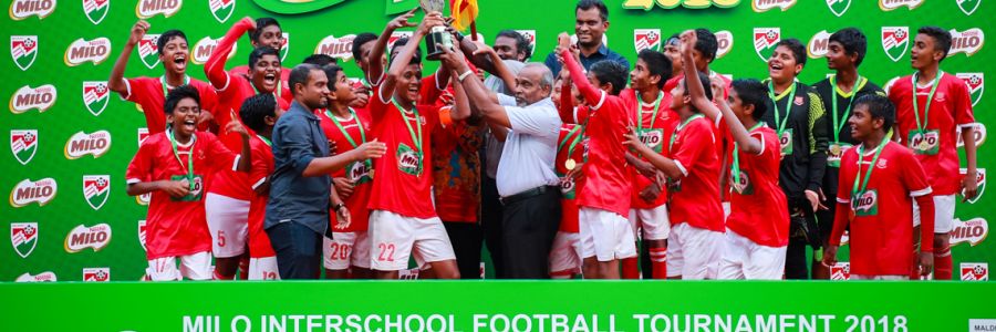 MAJEEDHIYYA SCHOOL, THE NEW UNDER 14 CHAMPION!