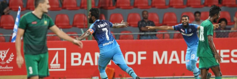 Ali Ashfaq nets hat-trick as Aizawl have AFC Cup maiden to forget