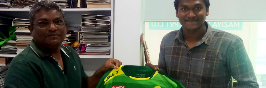 Dhaadhu signs for Maziya