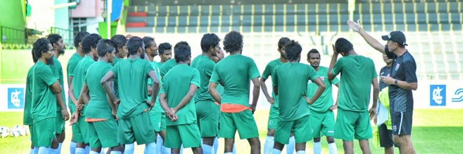 National team begins the training for Bhutan match.