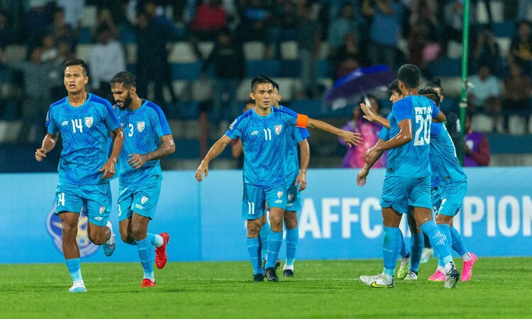 Sunil Chhetri hat-trick fires hosts India to 4-0 win over Pakistan